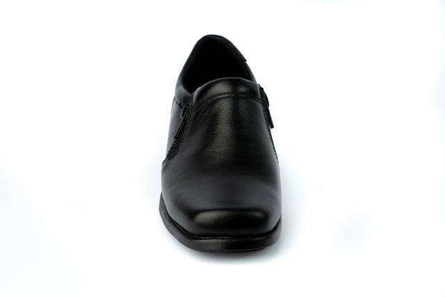 Zapato clásico 2 cierres Negro - Mocasines