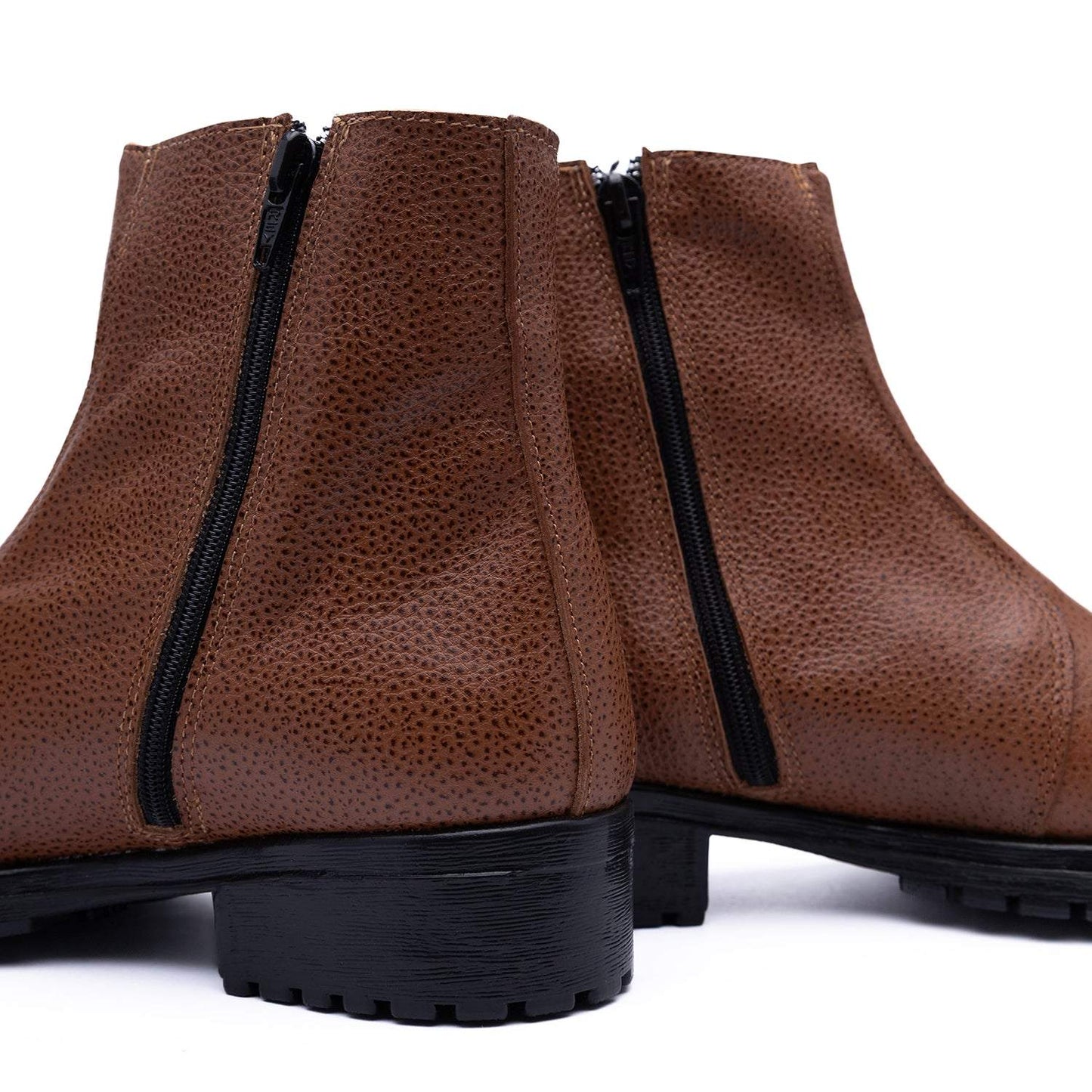 BOTIN CUERO TOSTADO ART 019