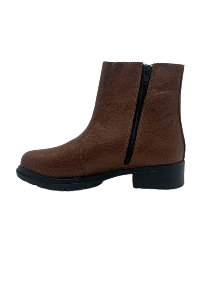 BOTIN CUERO TOSTADO ART 019 - Mocasines