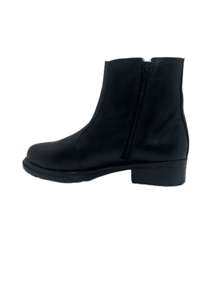 BOTIN CUERO NEGRO ART 019 - Mocasines