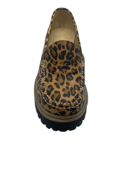 MOCASIN CUERO ANIMAL PRINT ART 063 - Mocasines