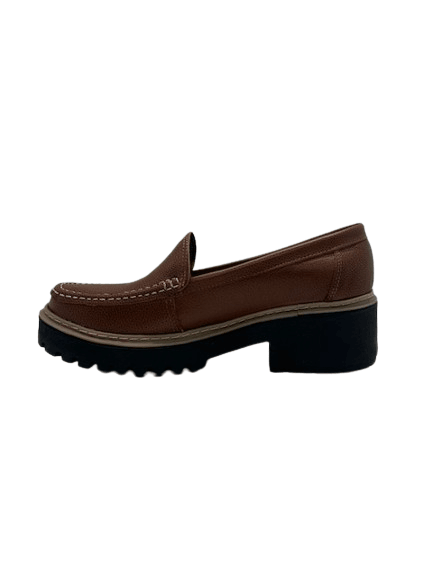 MOCASIN CUERO TOSTADO