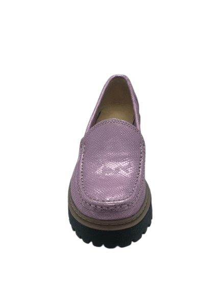 Mocasín Cuero Rosa