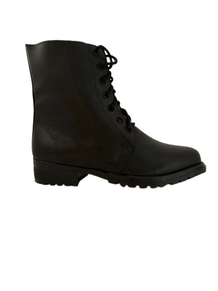 BOTÍN CUERO NEGRO ART 006 - Mocasines