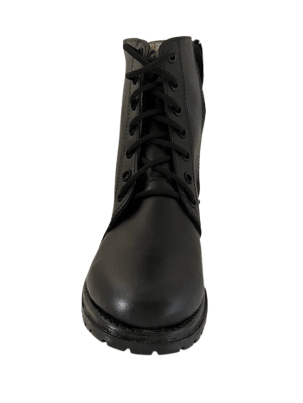 BOTÍN CUERO NEGRO ART 006 - Mocasines