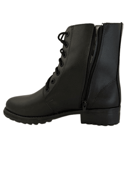 BOTÍN CUERO NEGRO ART 006 - Mocasines