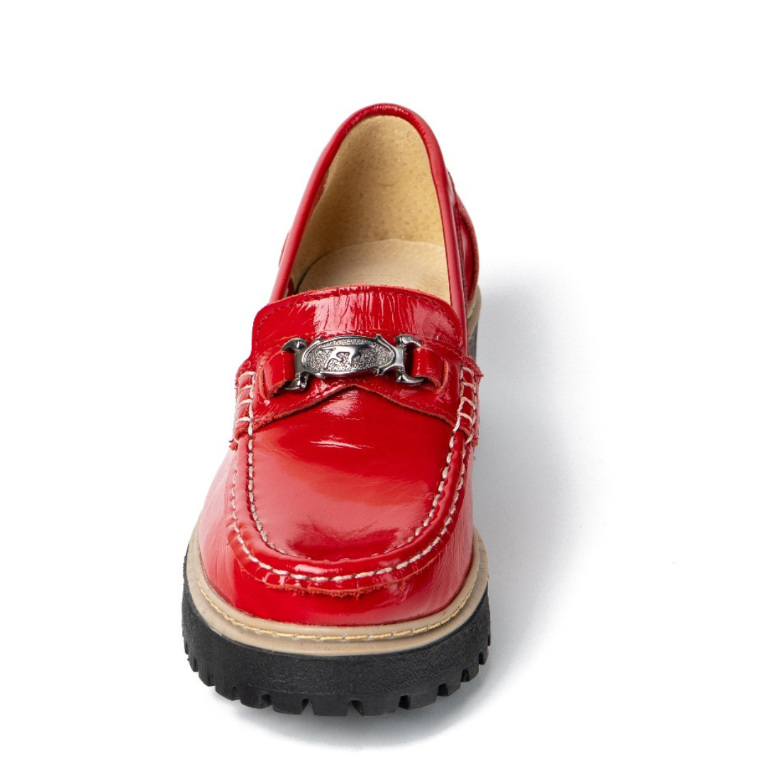 MOCASIN CHAROL ROJO ART 073