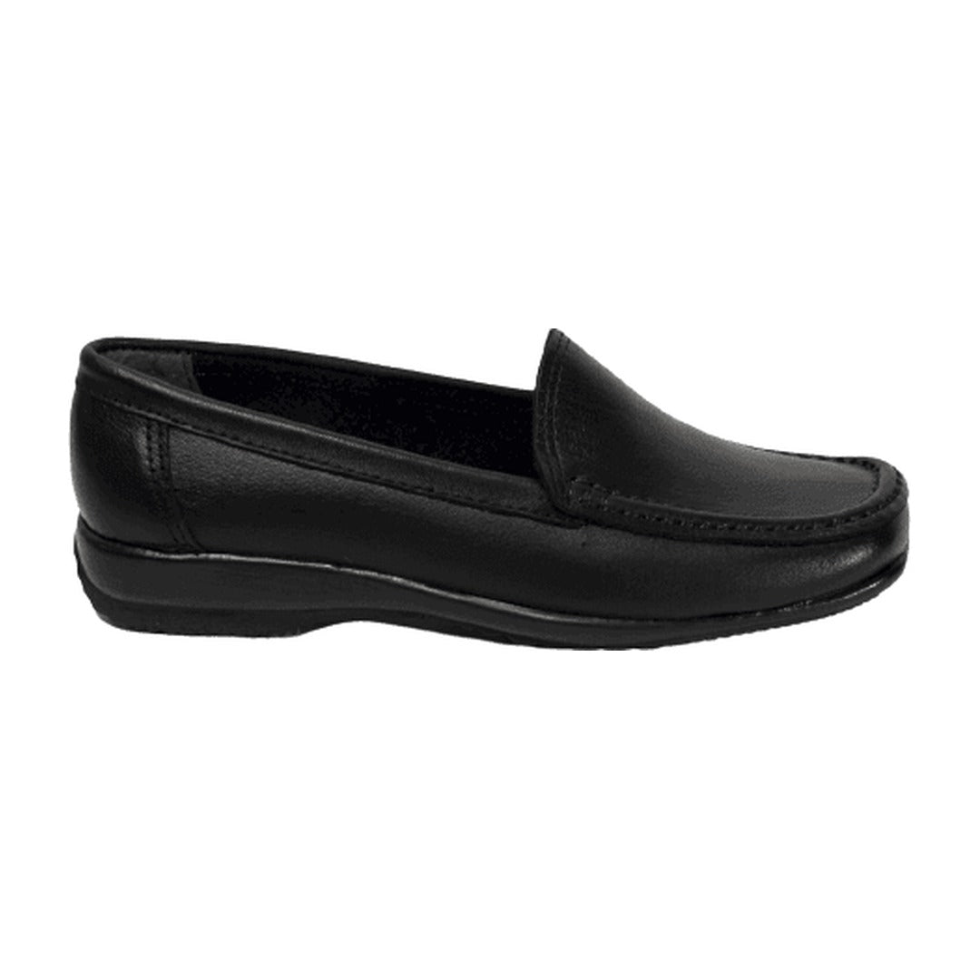 Mocasin Cuero Negro Art 062