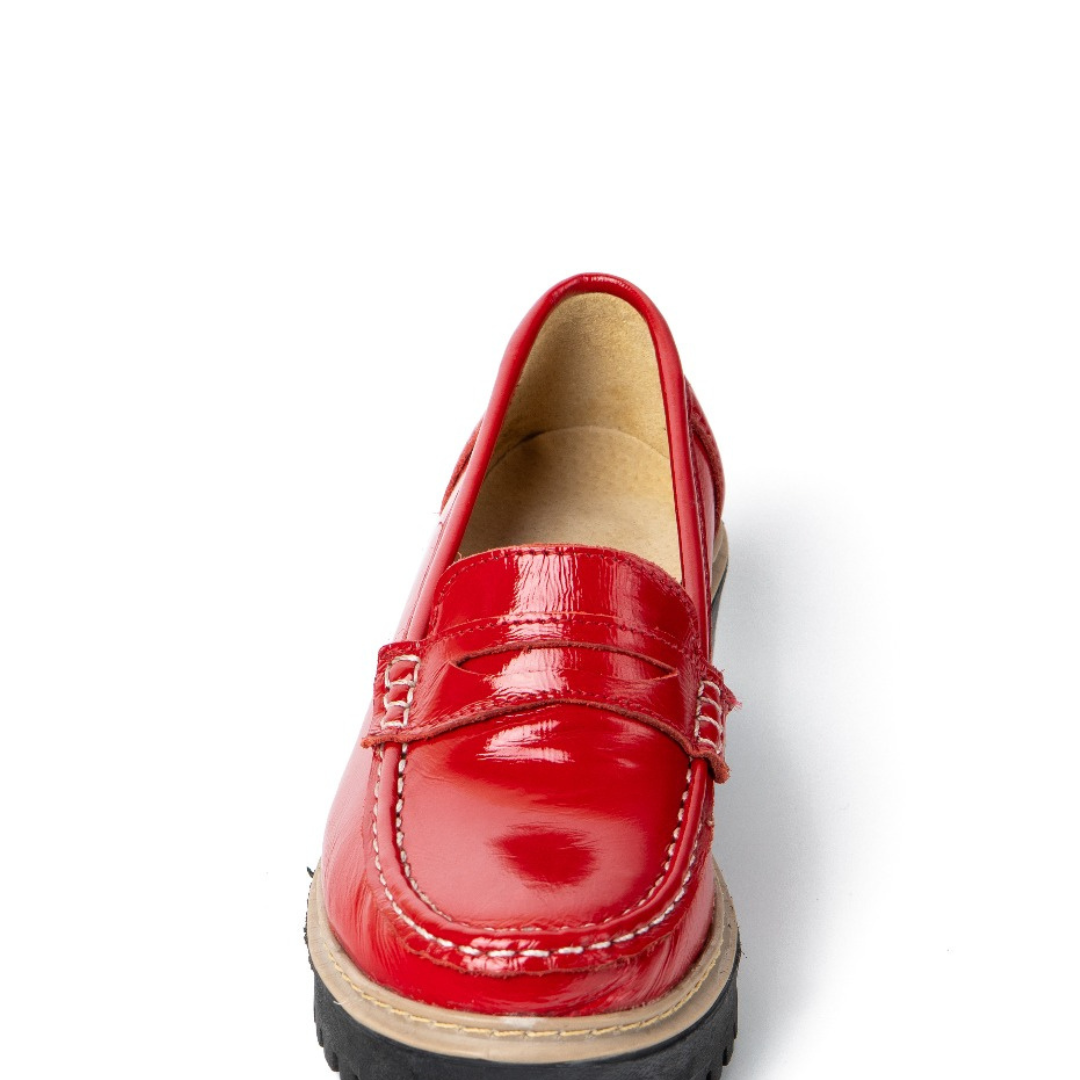 MOCASIN CHAROL ROJO ART 074