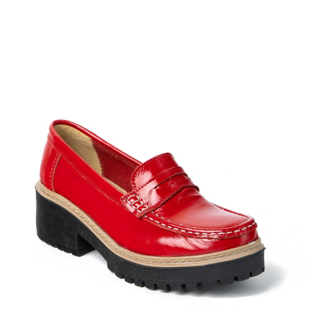 MOCASIN CHAROL ROJO ART 074
