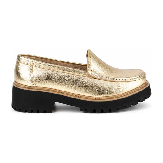 Mocasin Cuero Dorado Art 063