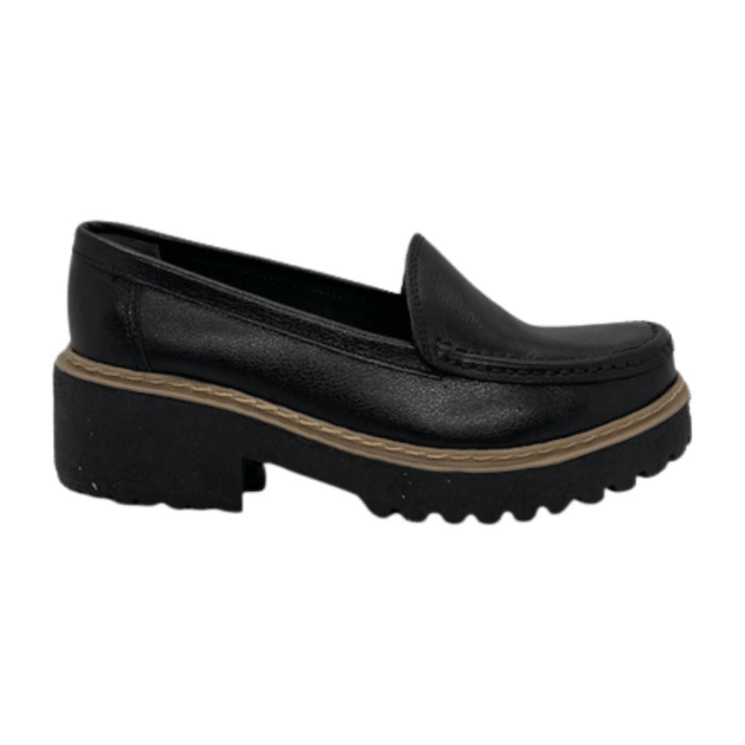 Mocasin Cuero Negro Art 063