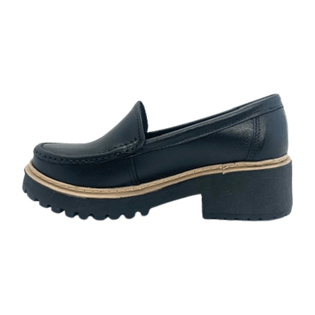 Mocasin Cuero Negro Art 063