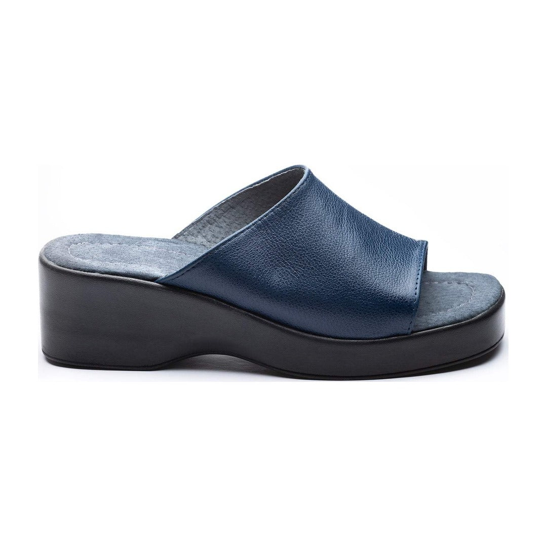 Puntilla Cuero Azul 029