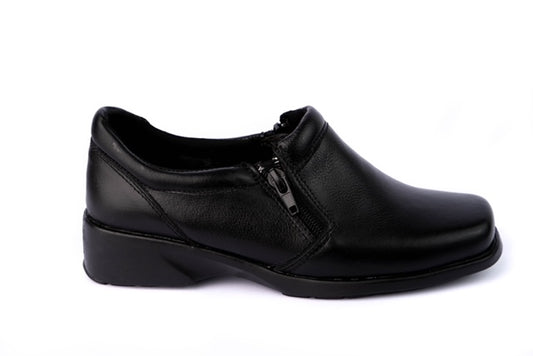 Zapato clásico 2 cierres Negro