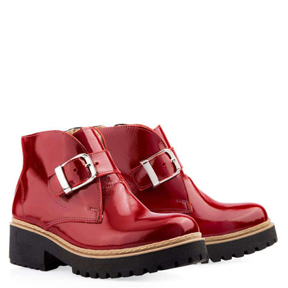 BOTIN RICHIATO ROJO - Mocasines