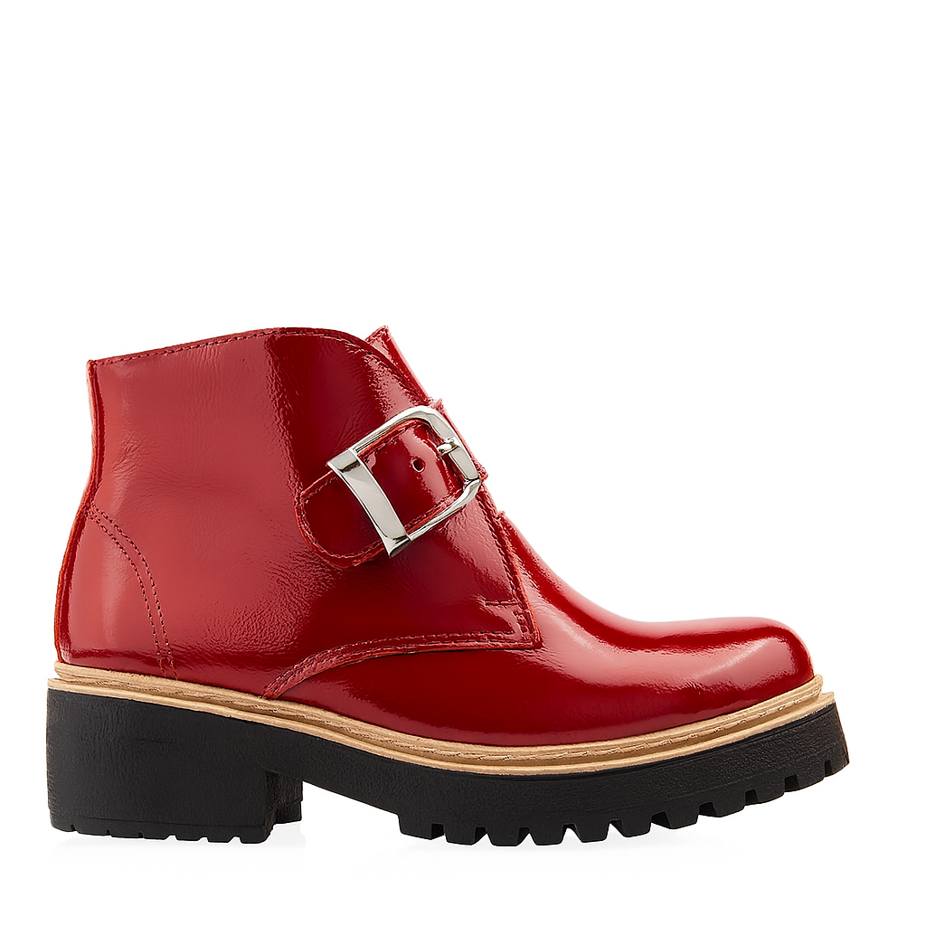 BOTIN RICHIATO ROJO - Mocasines