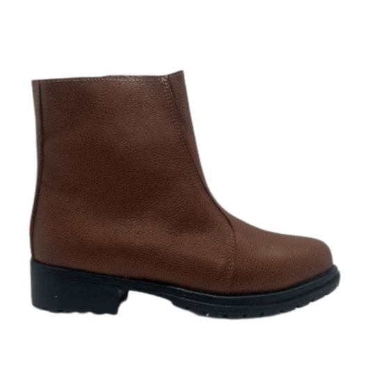 BOTIN CUERO TOSTADO ART 019
