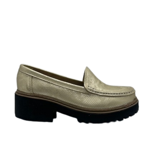 MOCASIN CUERO  BRONCE ART 063