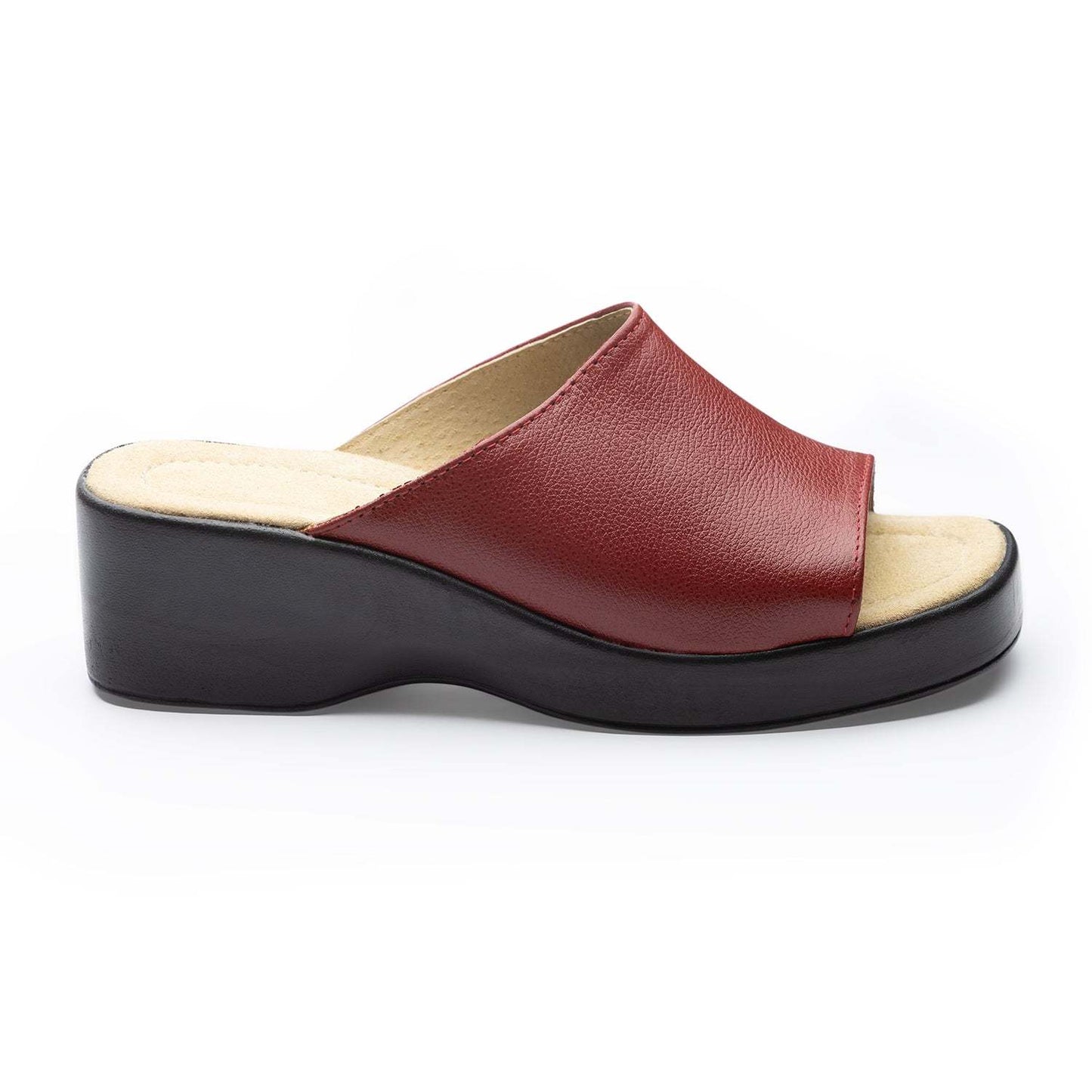 PUNTILLA CUERO ROJA 029